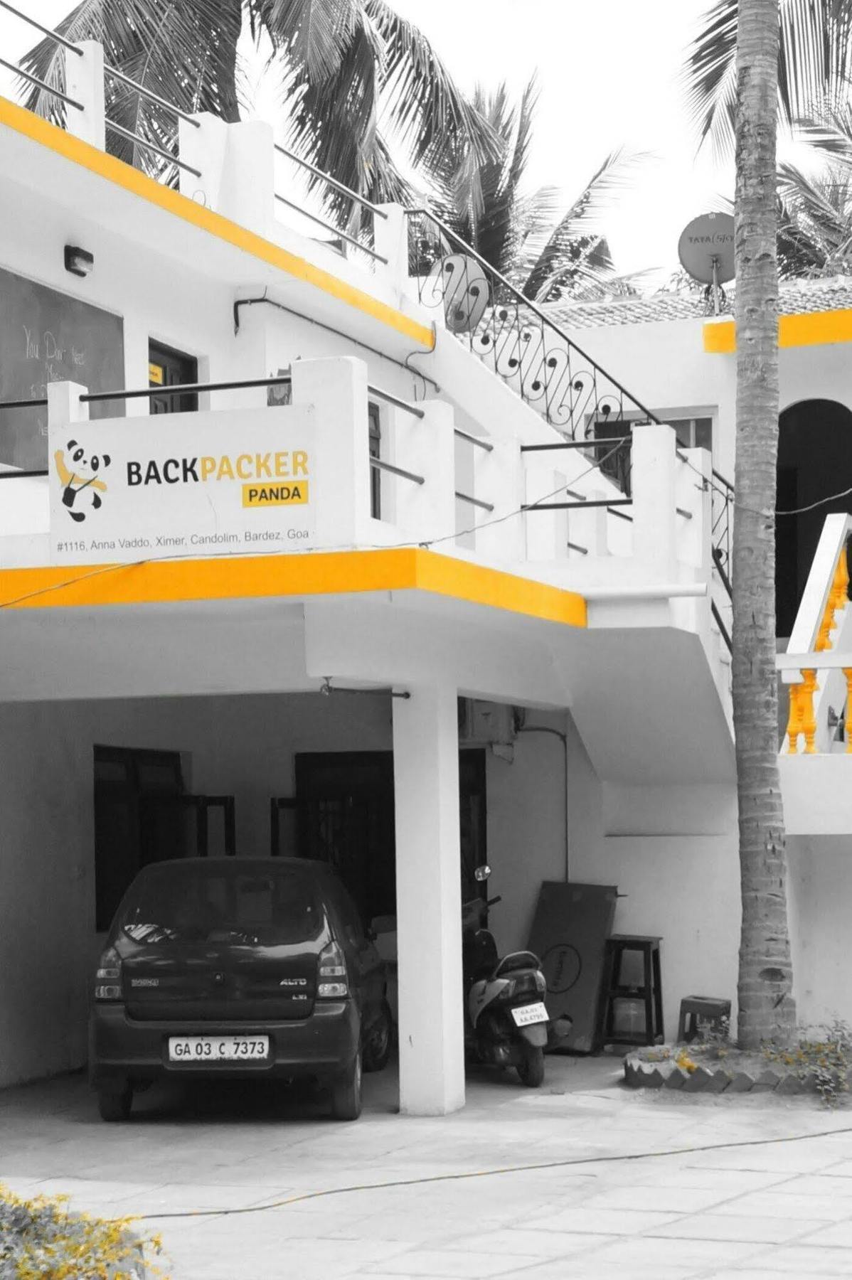 Backpacker Panda Goa Hostel Calangute Exterior foto