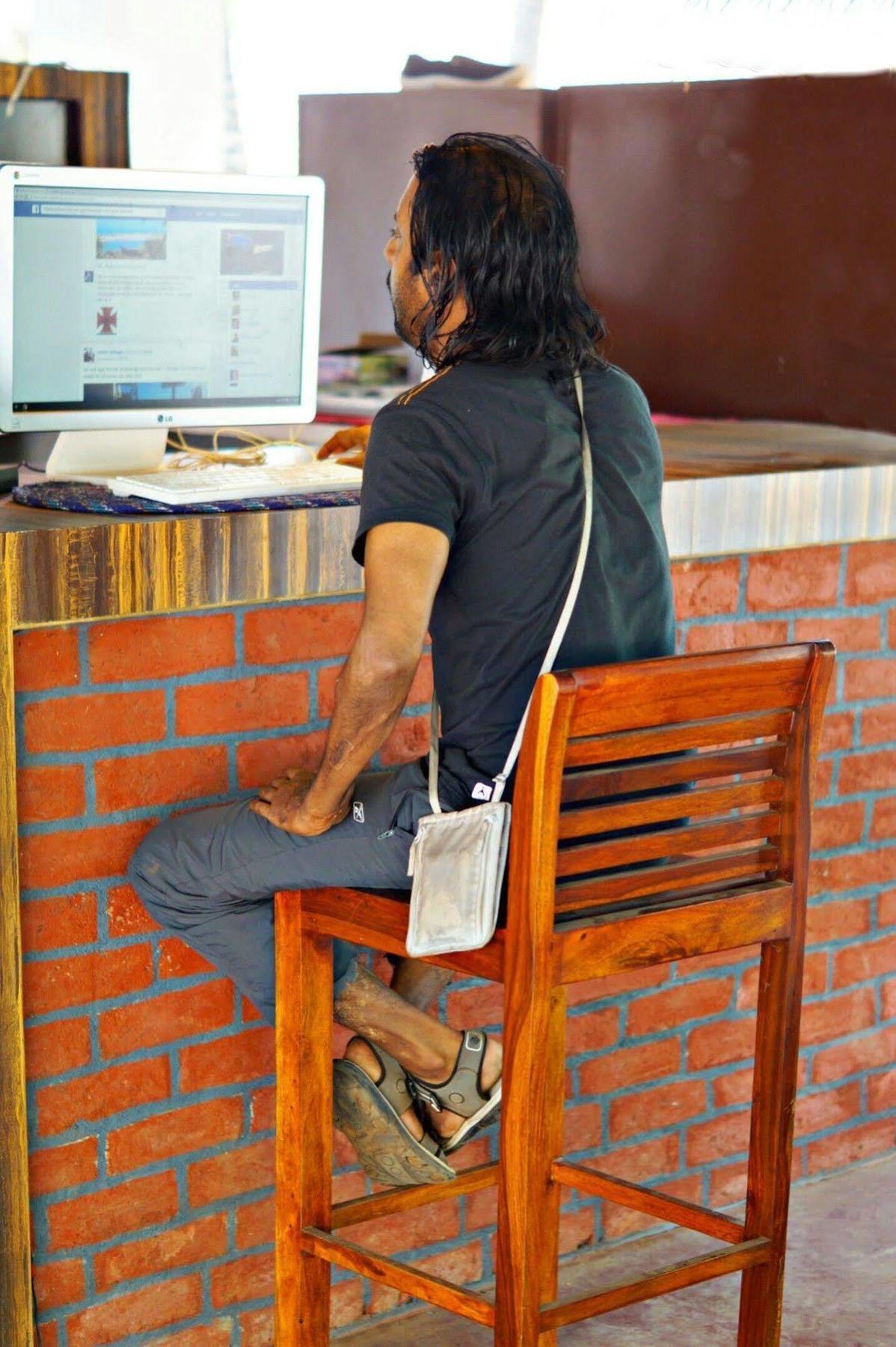 Backpacker Panda Goa Hostel Calangute Exterior foto