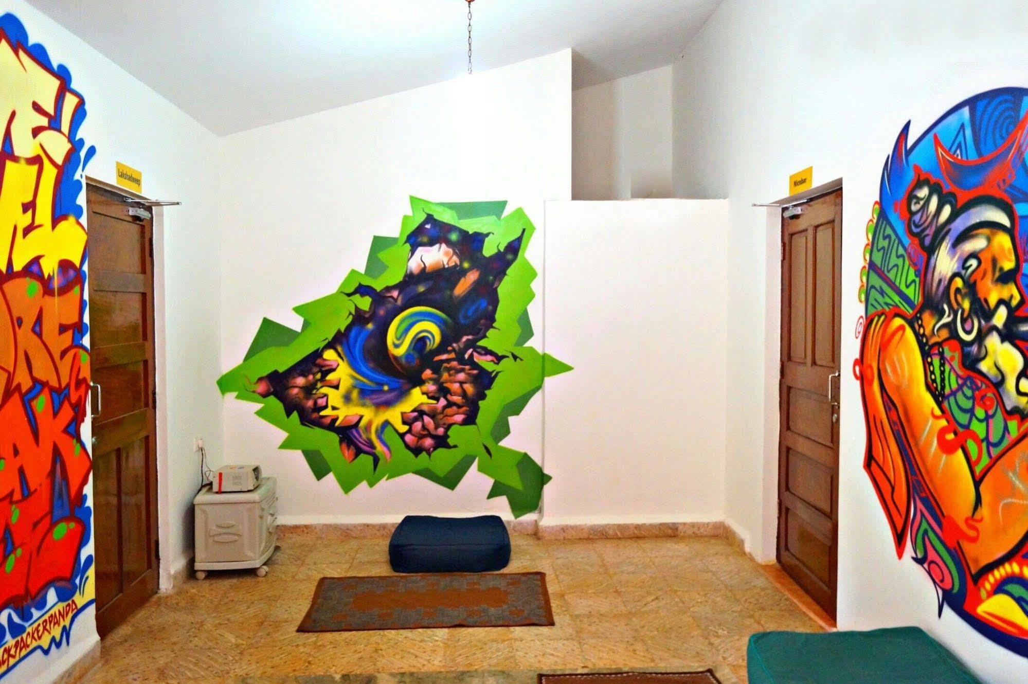 Backpacker Panda Goa Hostel Calangute Exterior foto